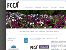 Tablet Screenshot of findlaycreek.ca